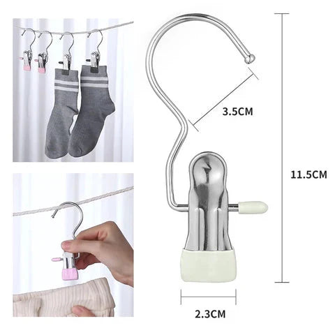 Modern House Anti-Rust Multipurpose Hanger Clips| 😍🔥(Set of 20)🔥😍