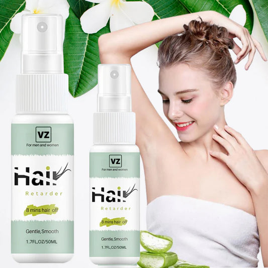 Natural Hair Inhibitor for Permanent Reduction of Unwanted Body Hair in Men and Women +50% OFF +1 Hair Removal Cream Free